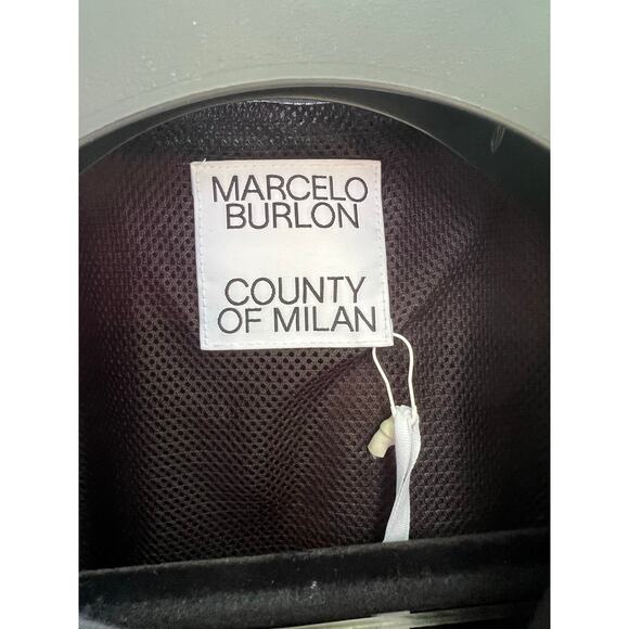 MARCELO BURLON COUNTY OF MILAN Jacket Size S Removable Wings Fringes - Picture 11 of 17